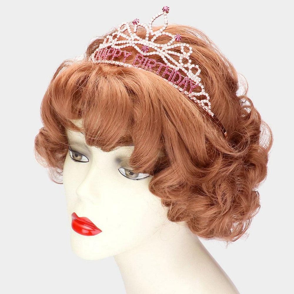 Rose Crystal Birthday Tiara
